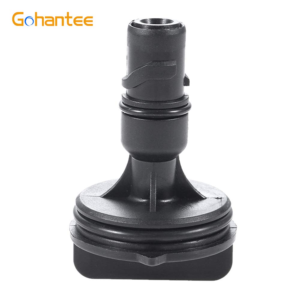 gohantee PCV valve next to ruler showing compact size for fitment benefit