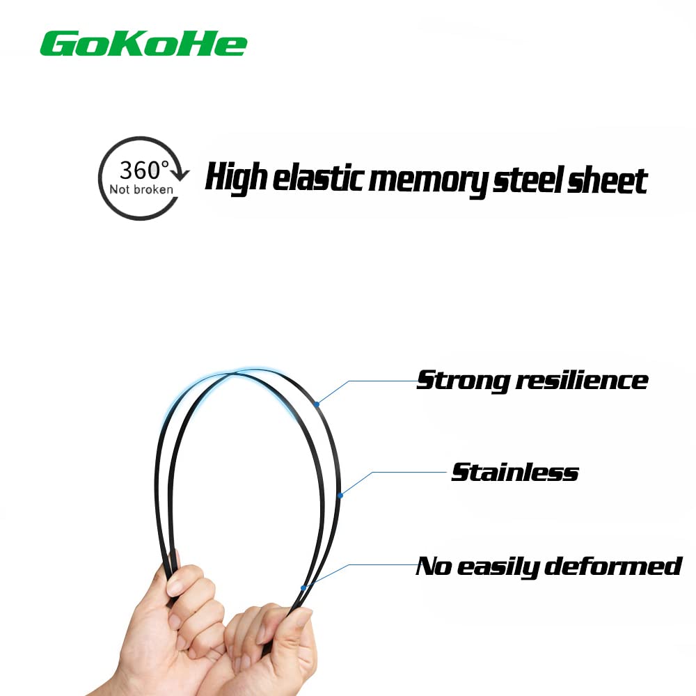 GoKoHe frame detail with steel insert for strength and reliable contact