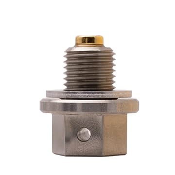 GoldPlug close-up of magnetic tip illustrating strong particle capture benefit