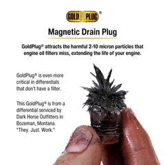 GoldPlug installed in engine bay showing direct-fit ease and compatibility benefit