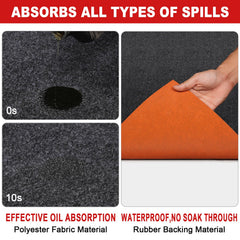 Golener close-up of absorbent polyester surface capturing fluids