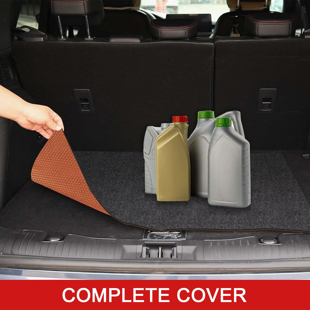 Golener mat in a tidy garage lifestyle setting protecting flooring