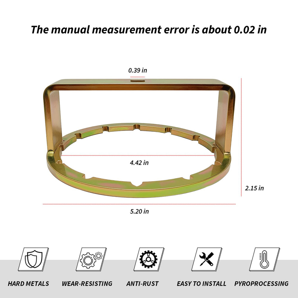 GOLKNHA side profile showing 3/8-inch drive hole for controlled torque