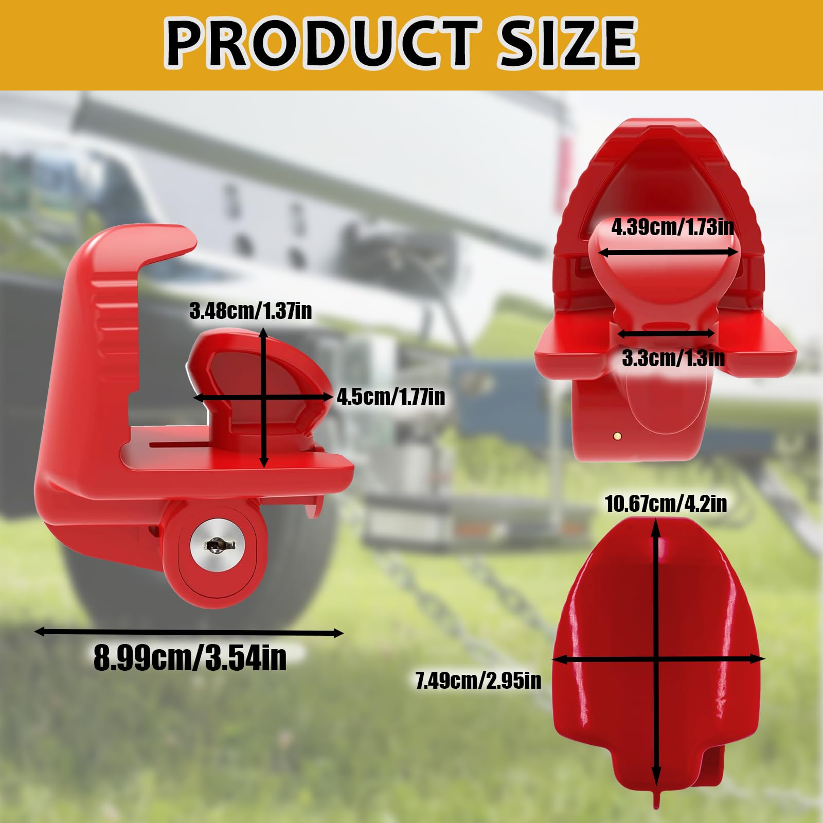 GOLOVEEE lifestyle image on docked trailer showing weather resistance benefit
