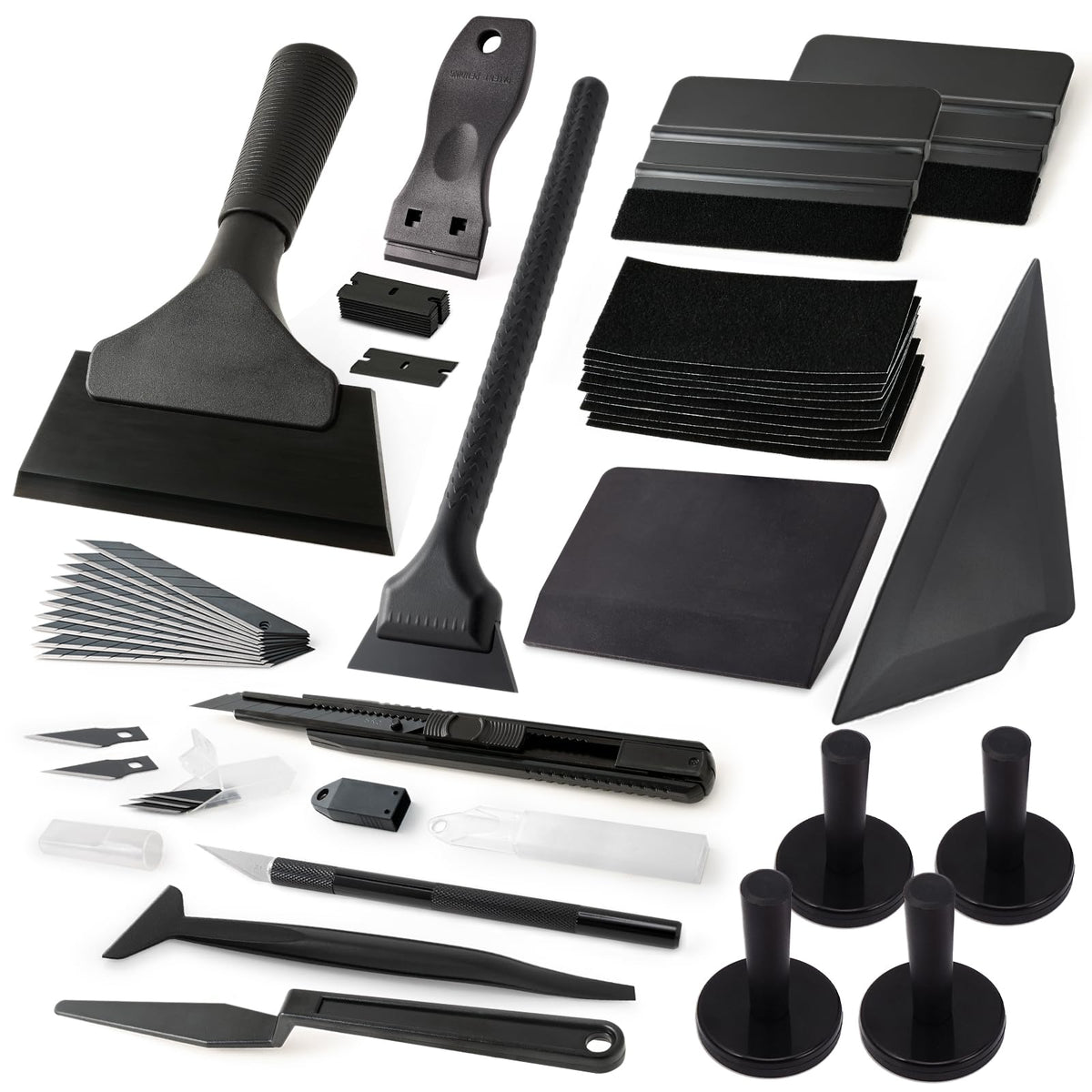 Gomake front kit layout showing all tools for quick job setup and organization