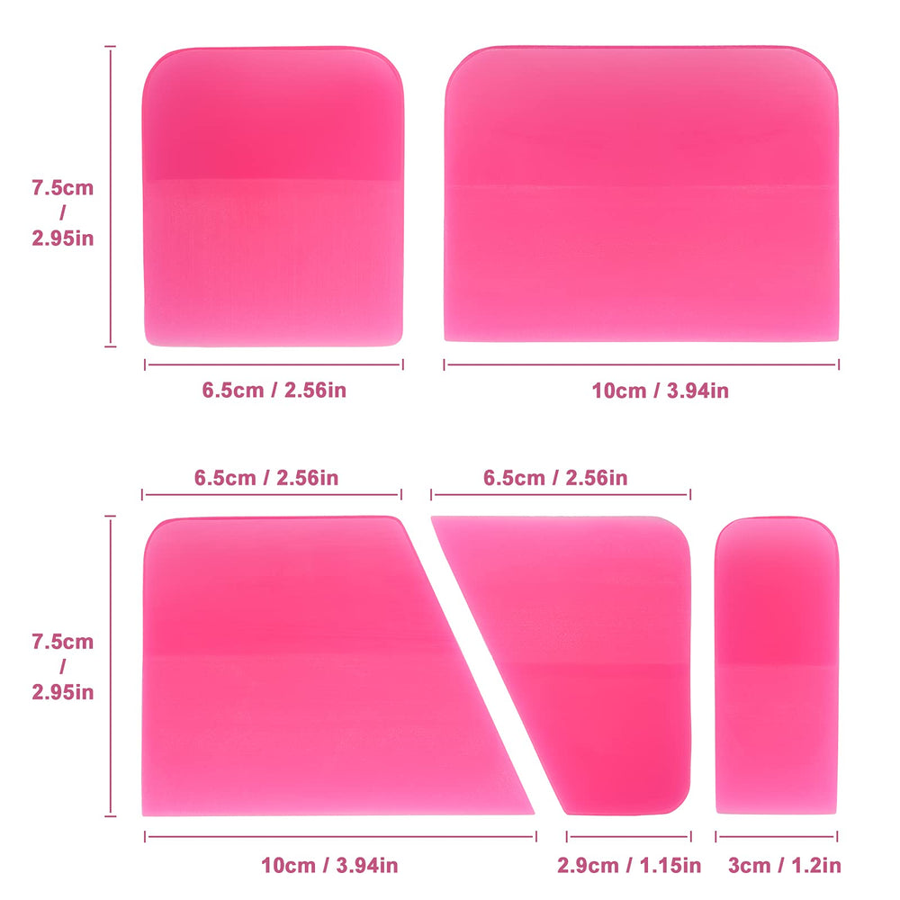 Gomake squeegee removing water streaks from shower glass, leaves a clear surface