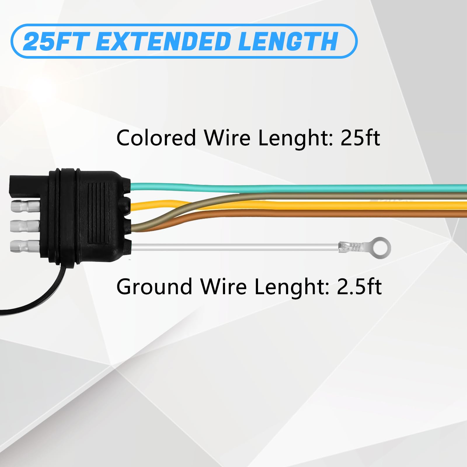 Gonice ground wire with ring terminal showing reliable chassis grounding benefit