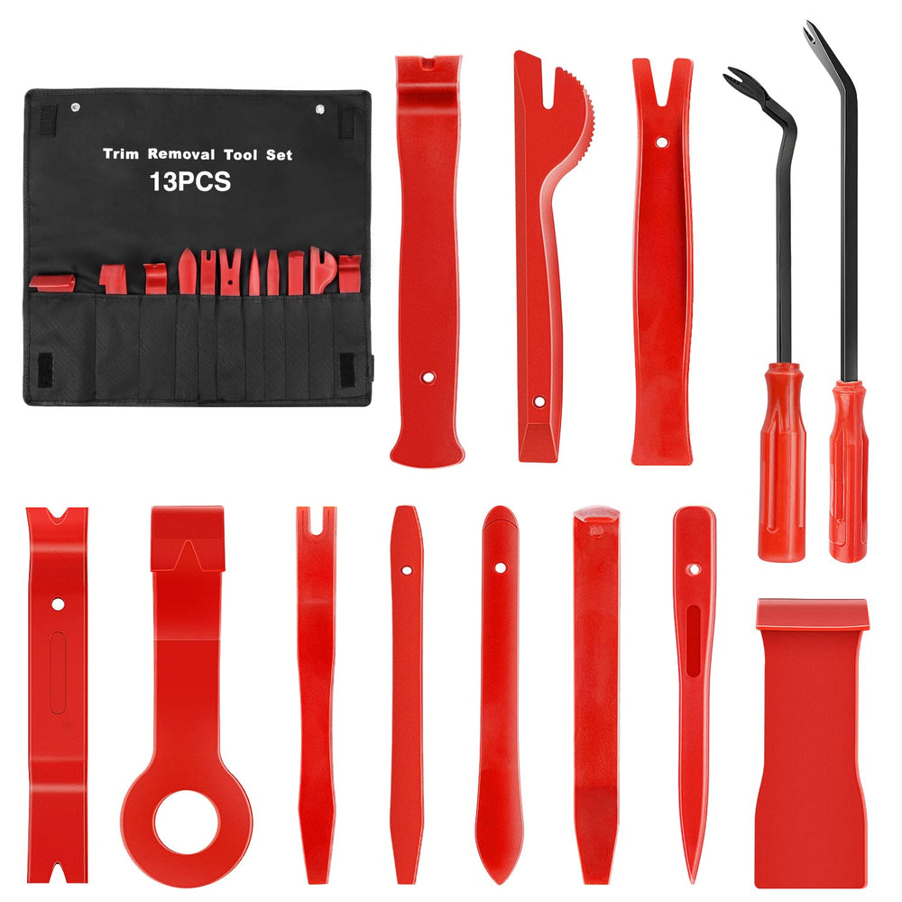 GOOACC front overview kit showing all tools and pouch for organized transport