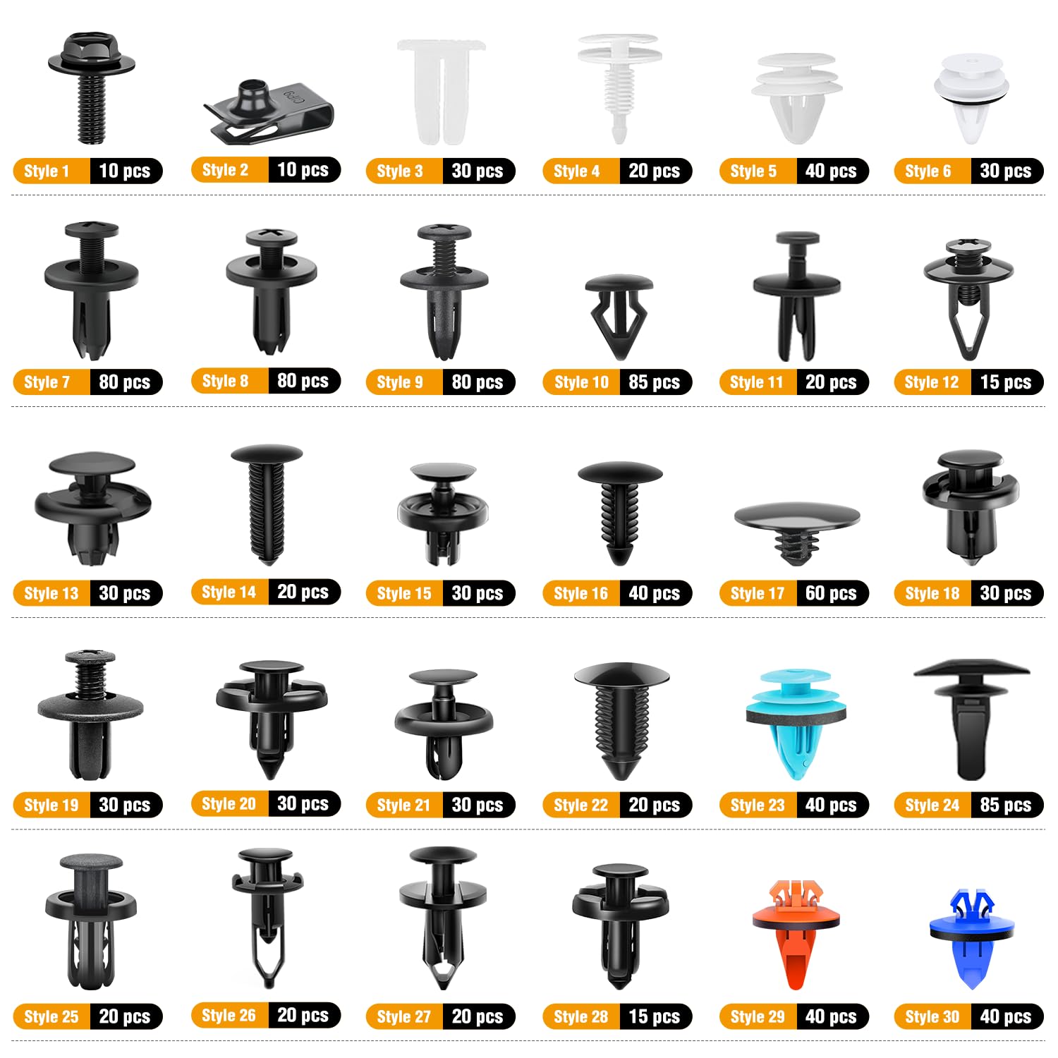 GOOACC removal tools, sponge cushion, and cable ties arranged to aid safe panel removal