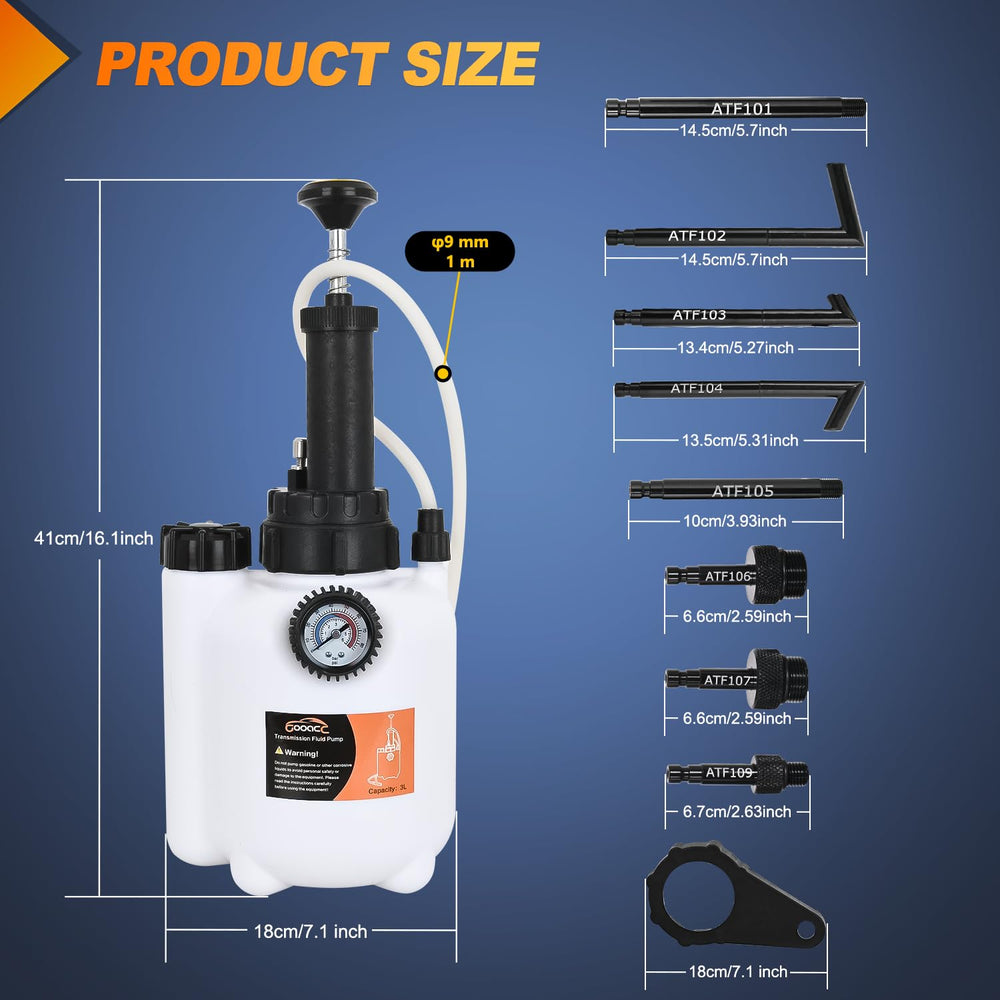 GOOACC rotation handle control showing twist-tight mechanism for secure filling