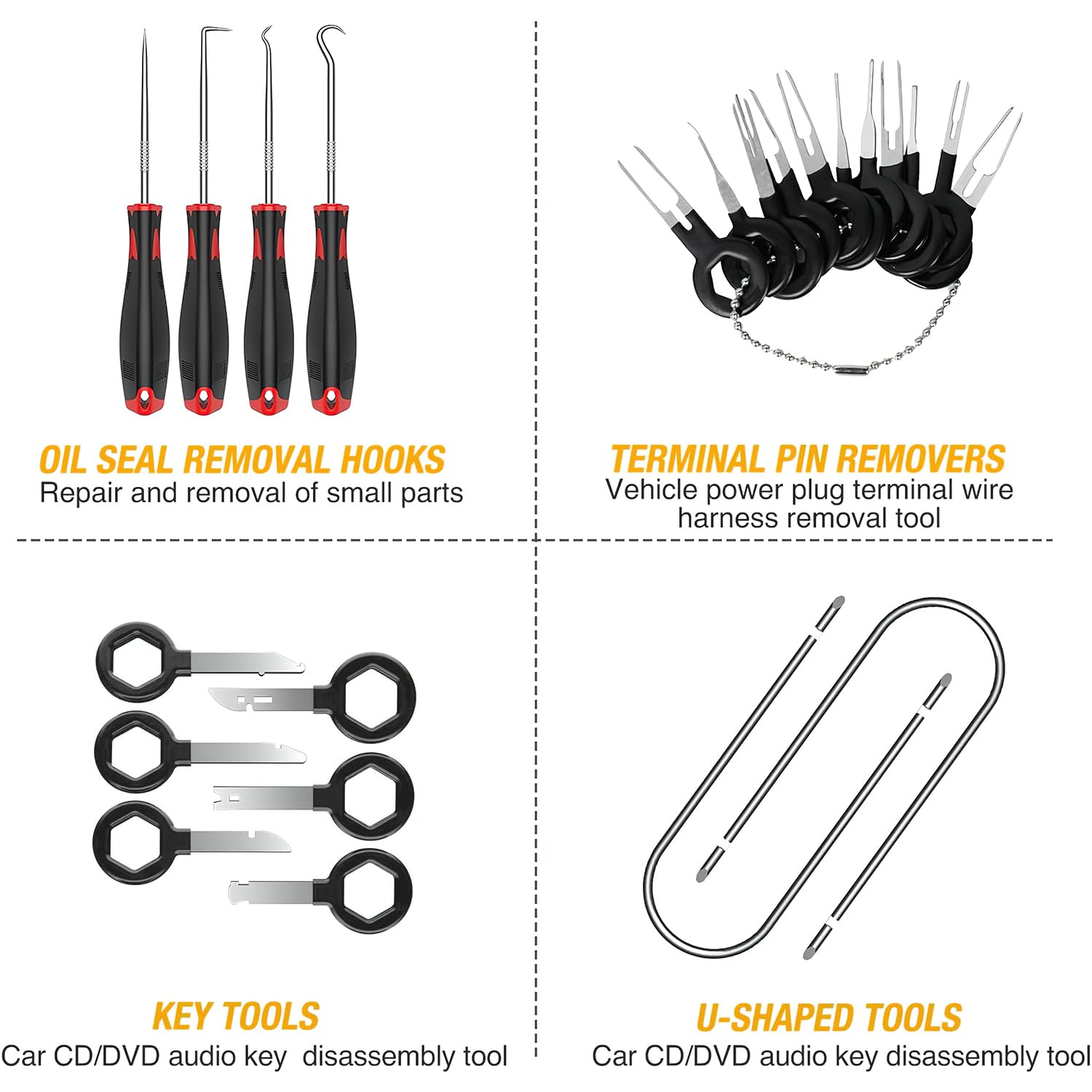 GOOACC storage pouch open organizing all tools for easy transport and storage
