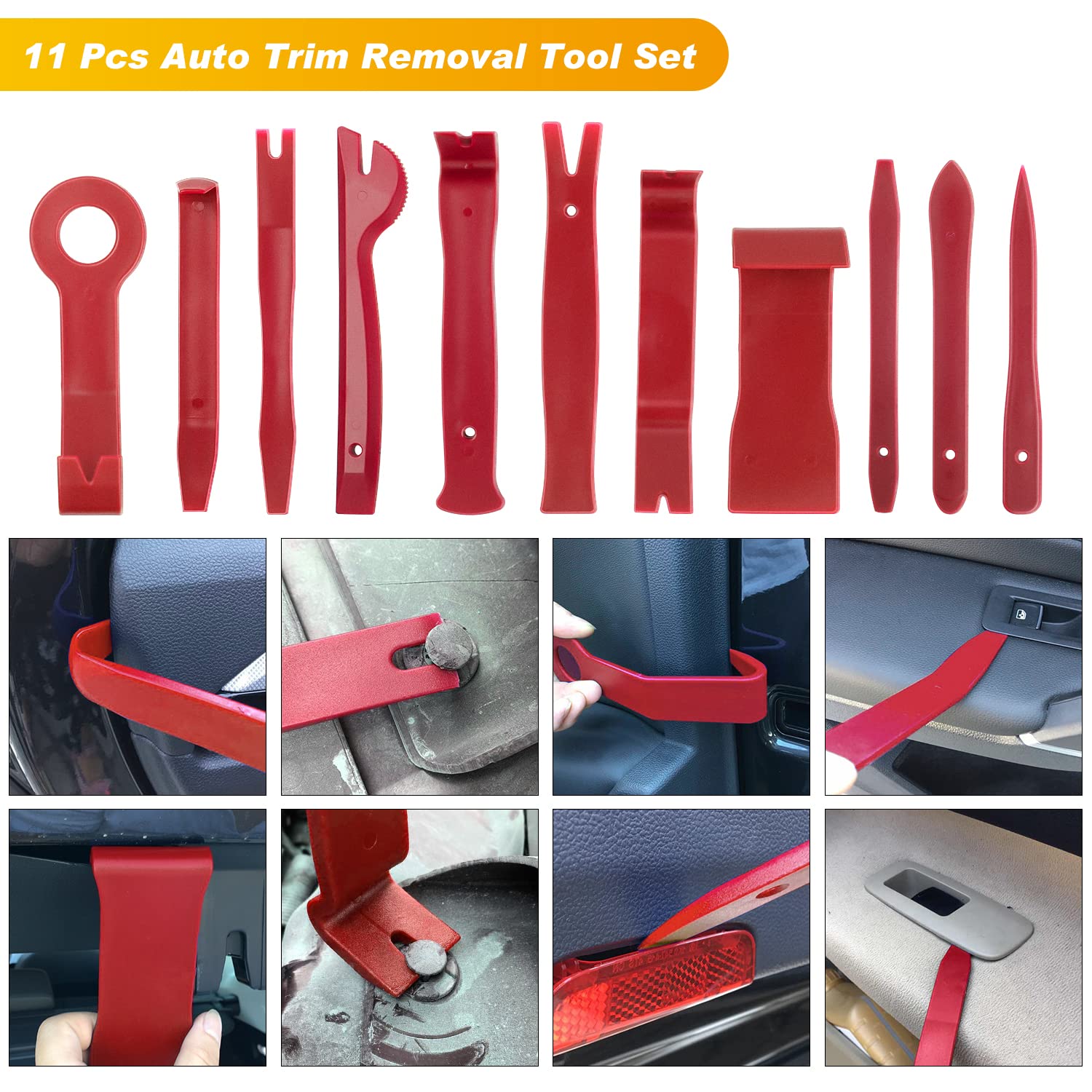 GOOACC full tool layout with storage bag keeping pieces organized and accessible