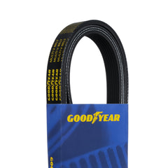Goodyear 1070690 front view showing full 7-rib belt for accurate replacement fit