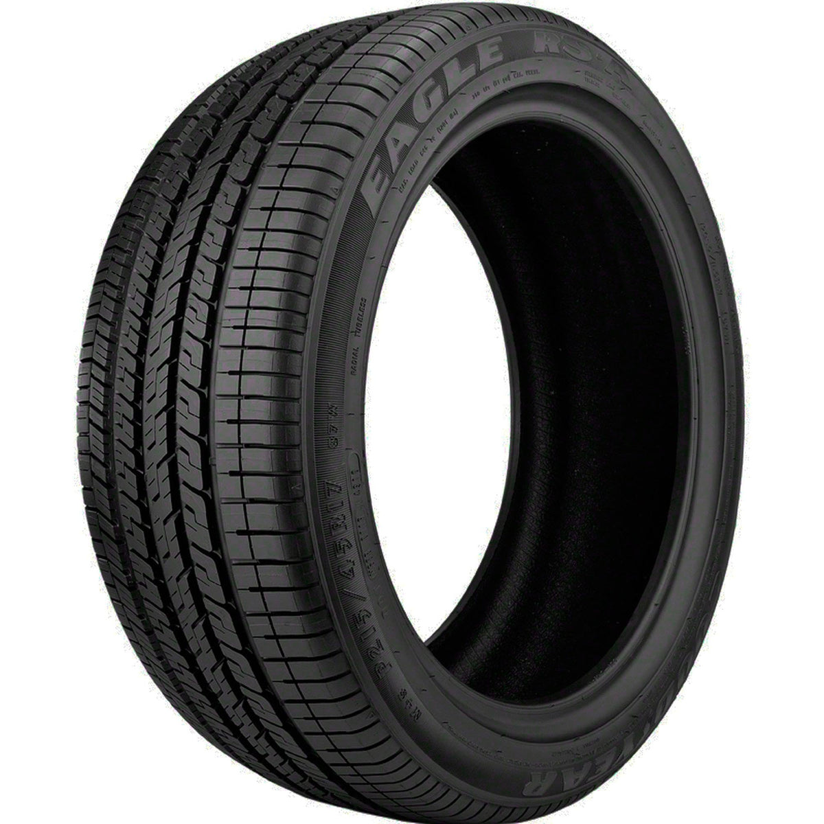 Goodyear Eagle RS-A front profile showing tread and overall silhouette for confident handling
