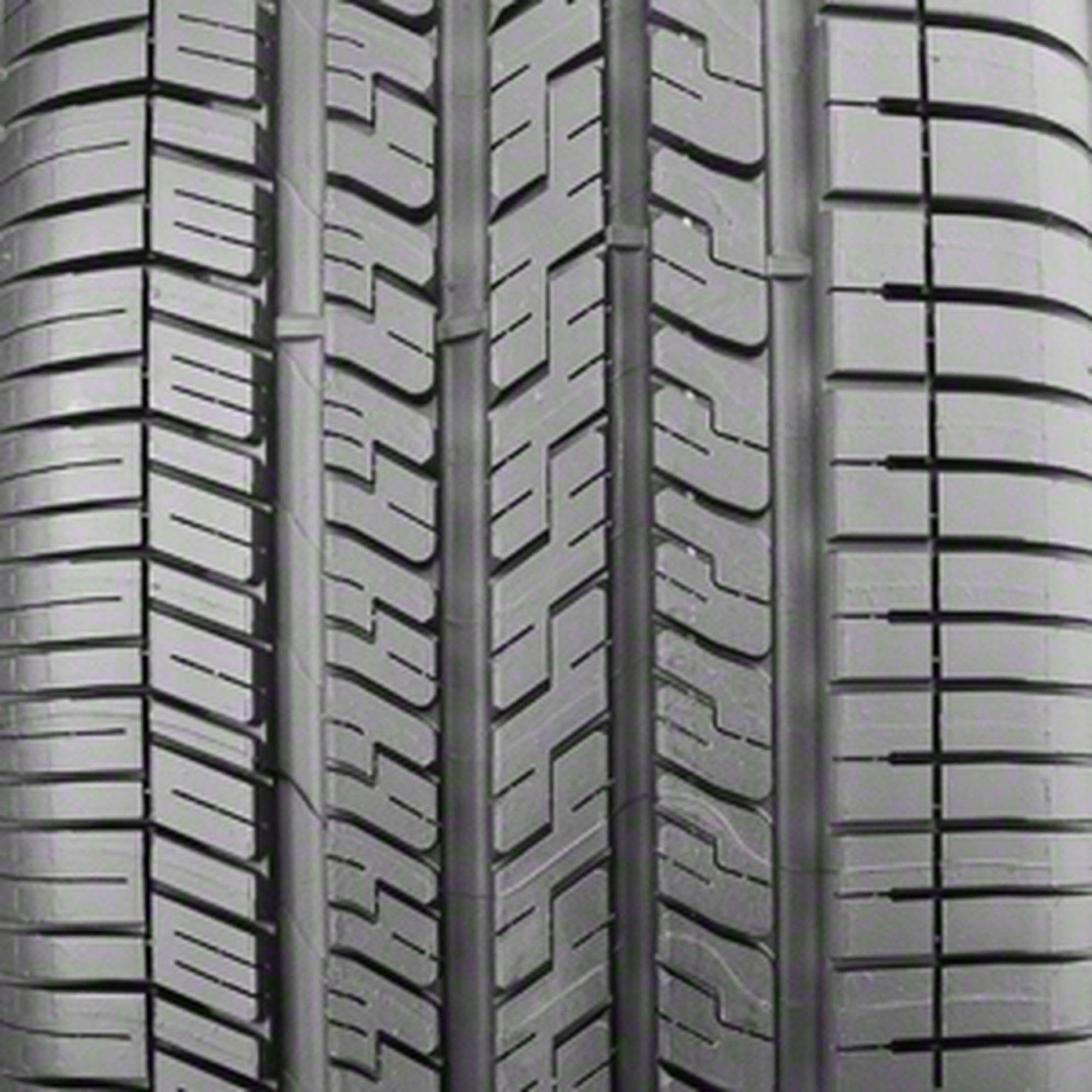 Goodyear Eagle RS-A mounted on sporty sedan demonstrating real-world handling benefit