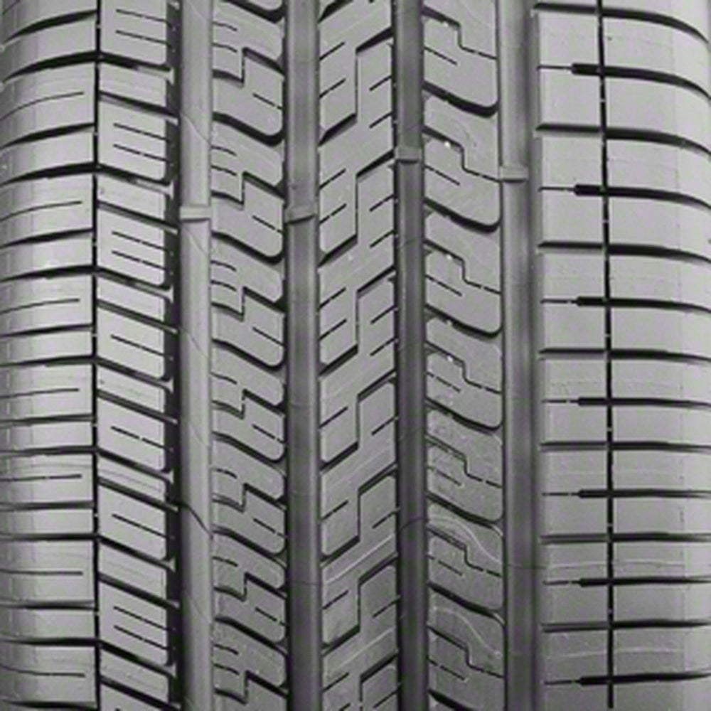 Goodyear Eagle RS-A mounted on sporty sedan demonstrating real-world handling benefit