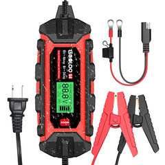 GOOLOO S4 front panel display showing mode and voltage for quick status