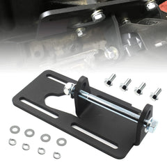 Goopool motor mounts installed in engine bay demonstrating proper engine placement