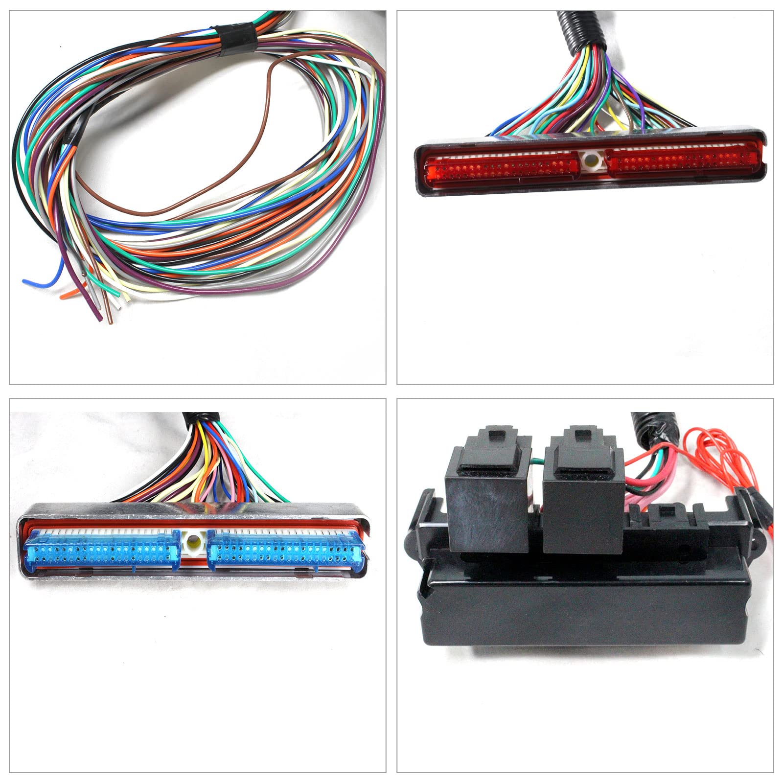 Goopool color-coded plugs labeled to speed installation and avoid wiring errors