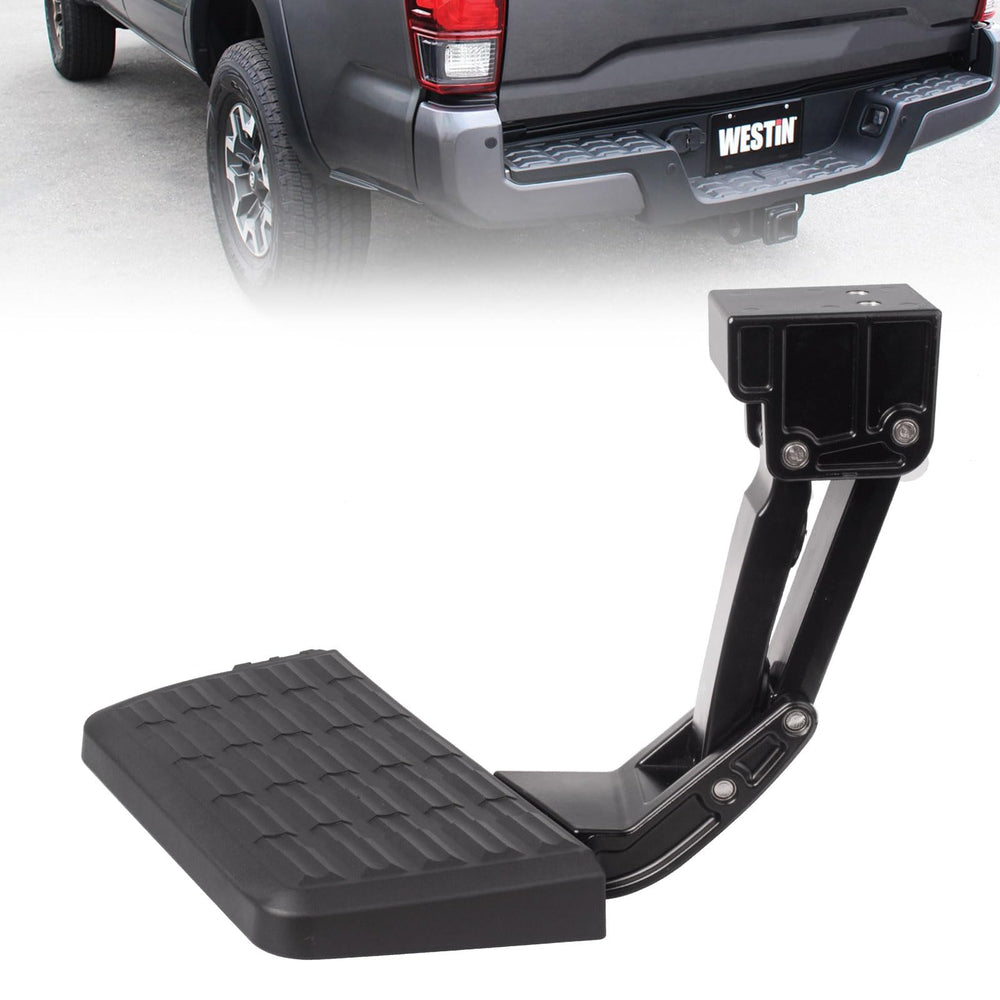 Goopool bed step front view showing robust construction and easy access benefit