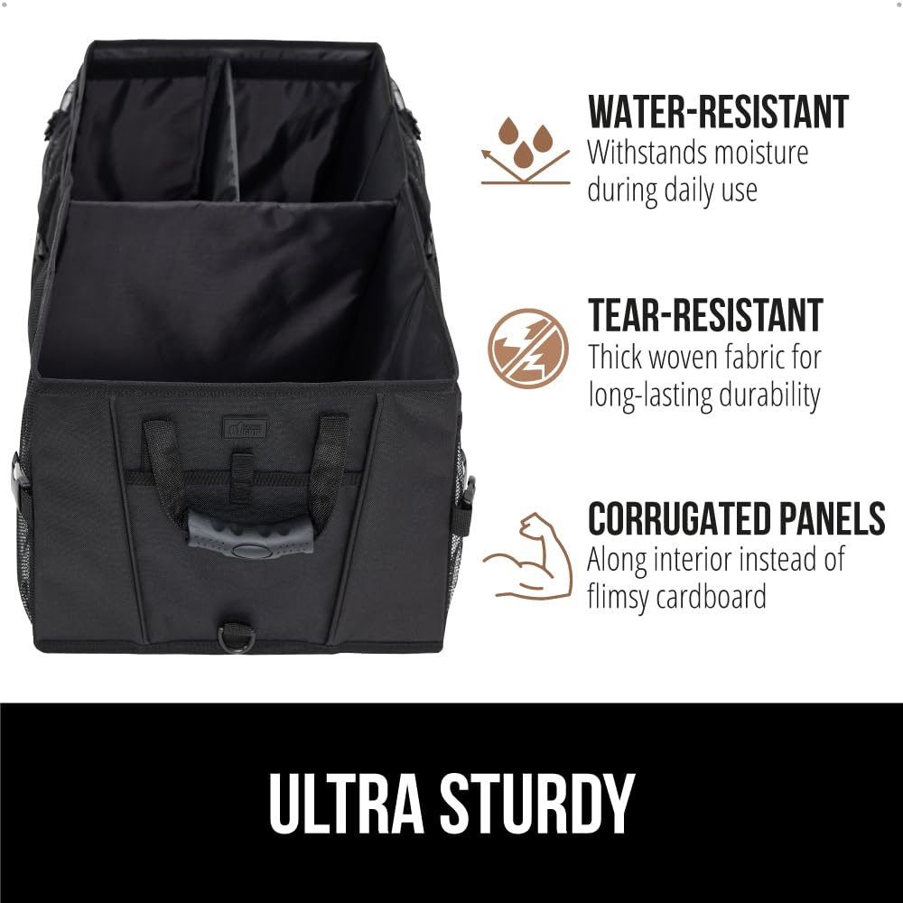 GORILLA GRIP nonskid feet and hook-and-loop strips preventing sliding during transit