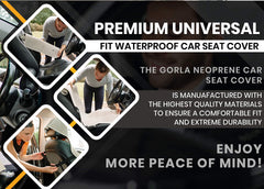 Gorla close-up neoprene texture highlighting waterproof and soft feel