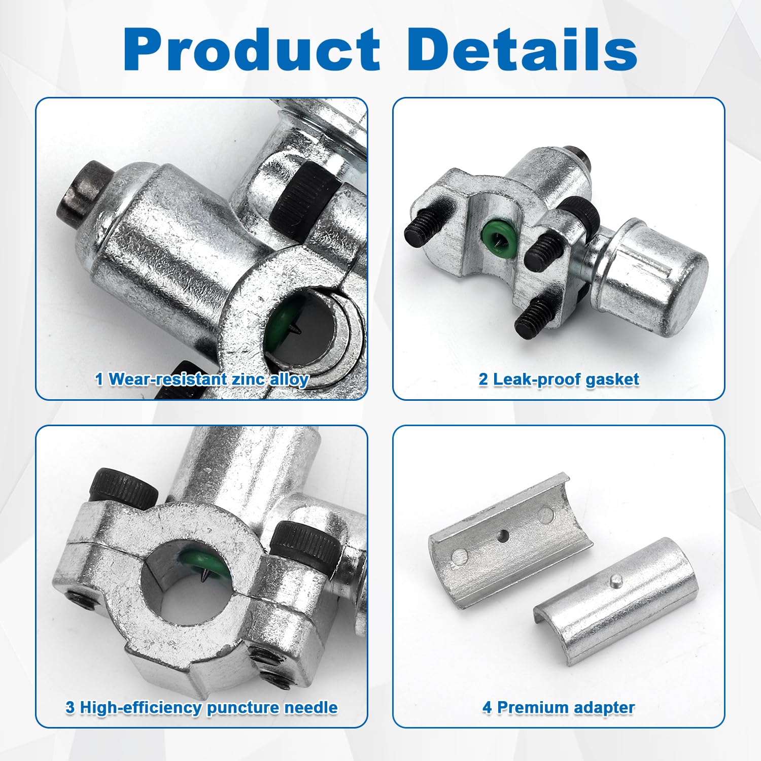 Gosknor steel hex key detail with ergonomic shape for reliable valve tightening