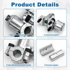 Gosknor steel hex key detail with ergonomic shape for reliable valve tightening