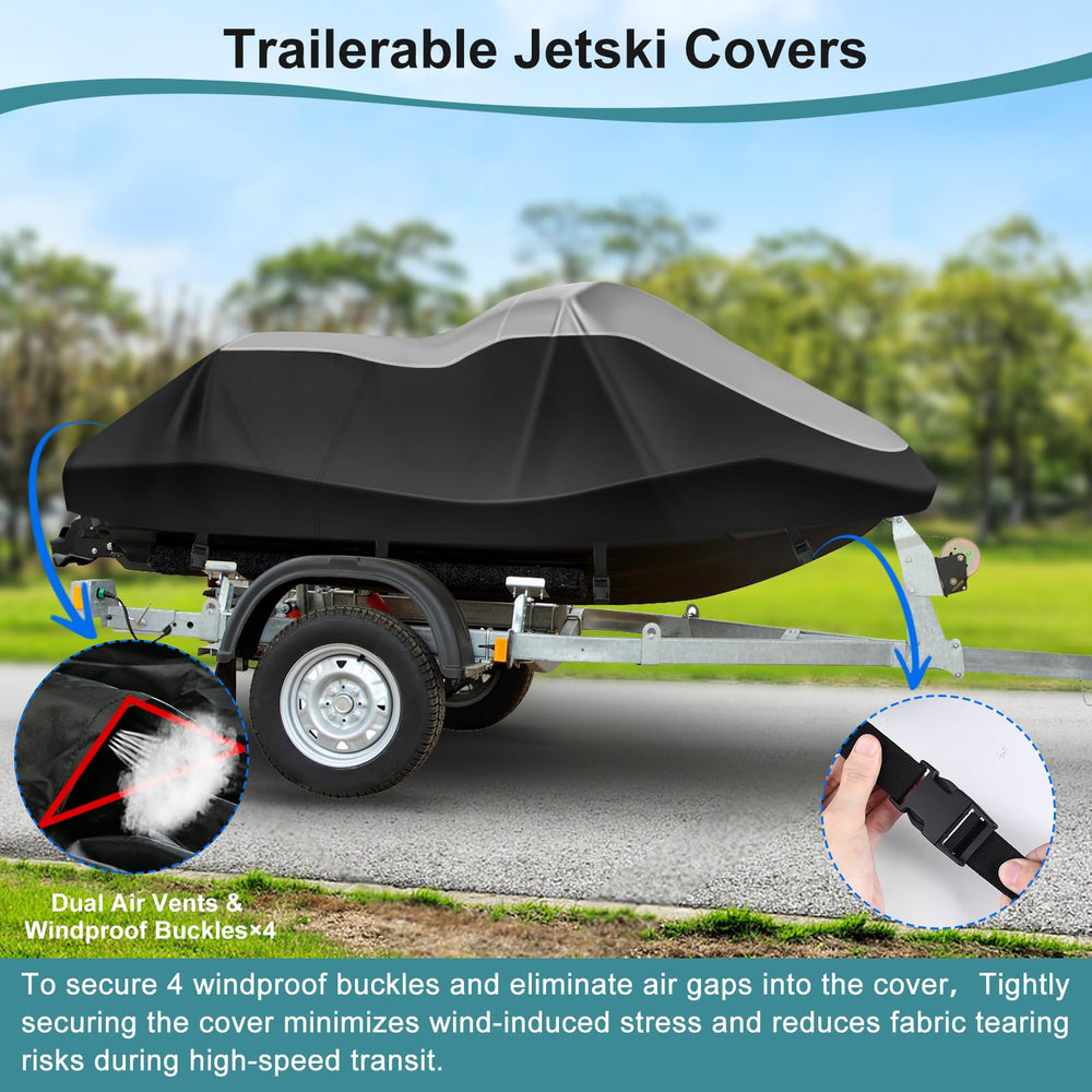 GRABADO folded cover in storage bag for compact transport and organization