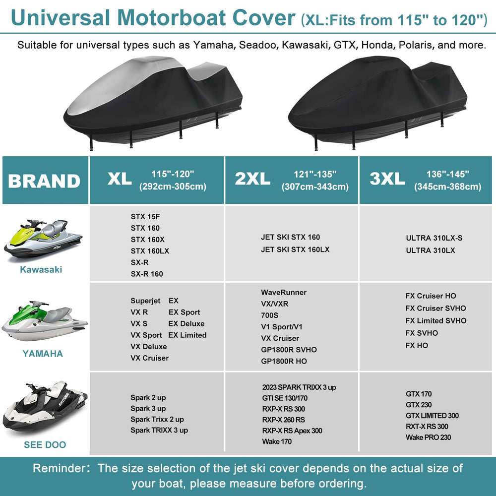 GRABADO flexible strap and buckle securing cover for storm stability
