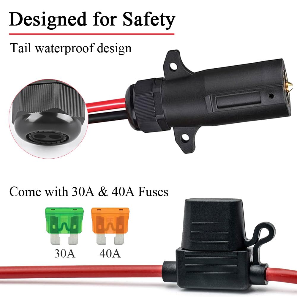 GragicSZ ring terminal and hole size shown on scale for secure mounting benefit