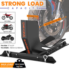 GRAND PITSTOP adjustable cradle close-up with clear fitment benefit