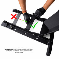 GRAND PITSTOP folded compact for storage and easy transport benefit