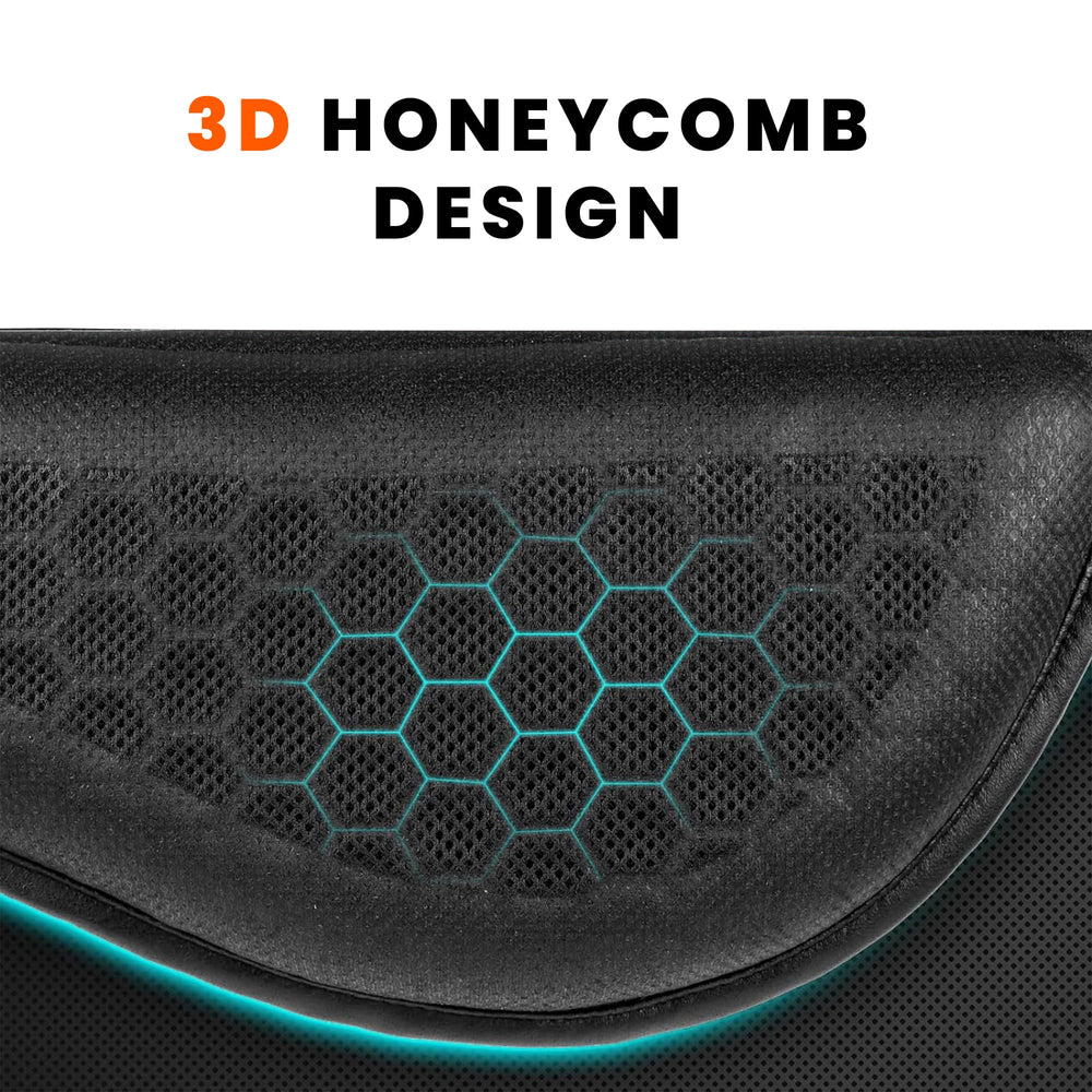 GRAND PITSTOP seat pad installed on motorcycle providing enhanced ride comfort