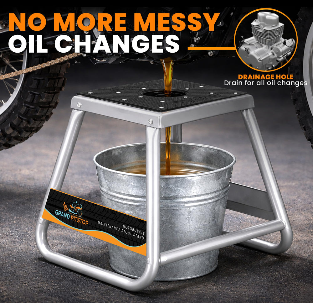 GRAND PITSTOP powder-coated finish close detail resisting corrosion and wear