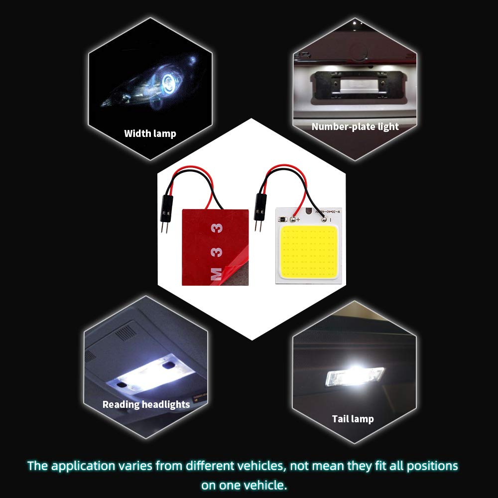 Grandview license plate light in use showing crisp white illumination and safety benefit
