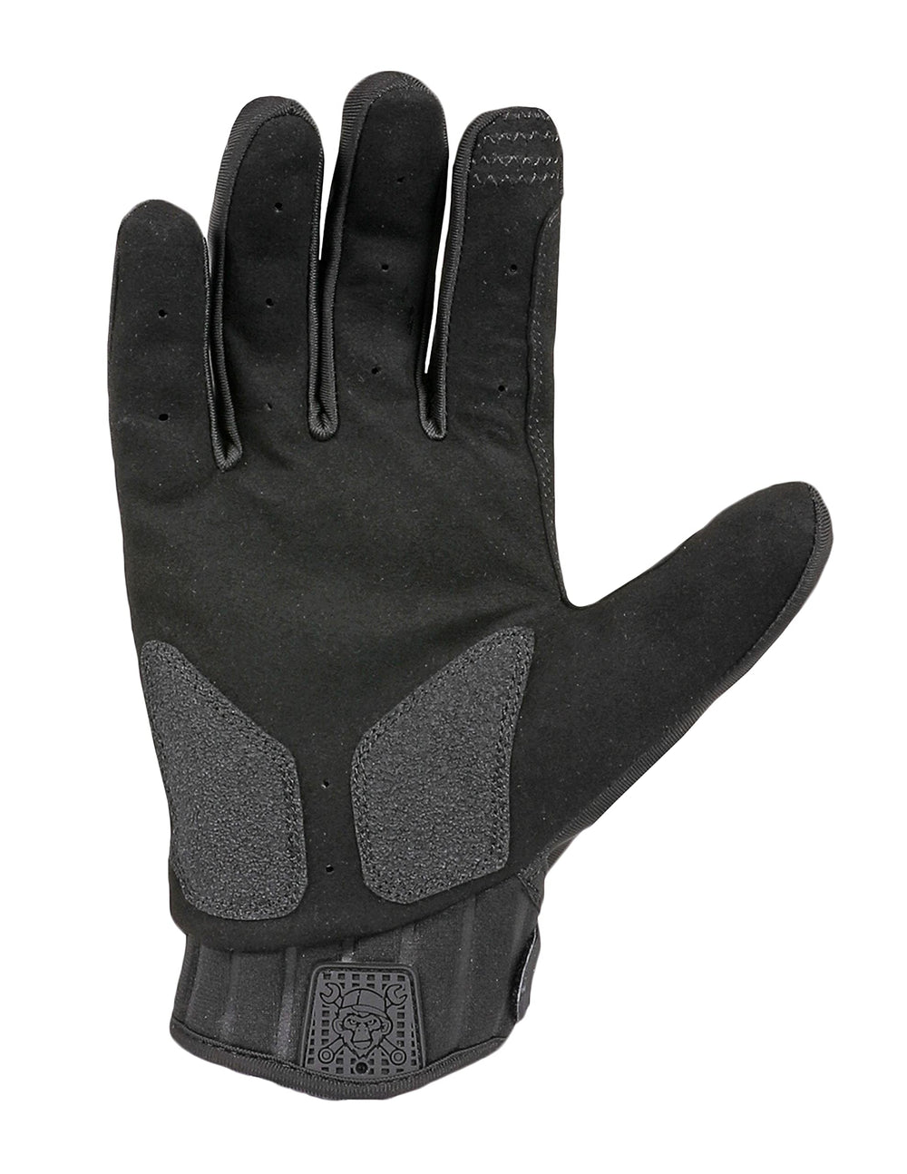 GREASE MONKEY gloves being used on a wrench demonstrating dexterity and control
