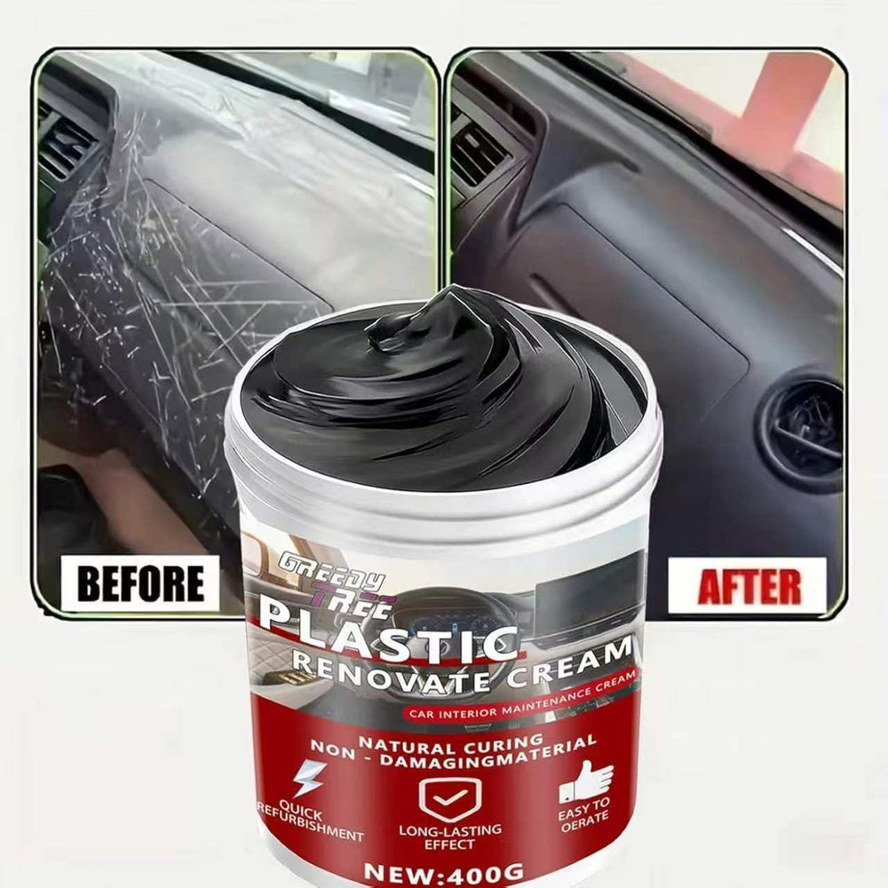Greedy tree used on bumper demonstrating restored deep color and protection