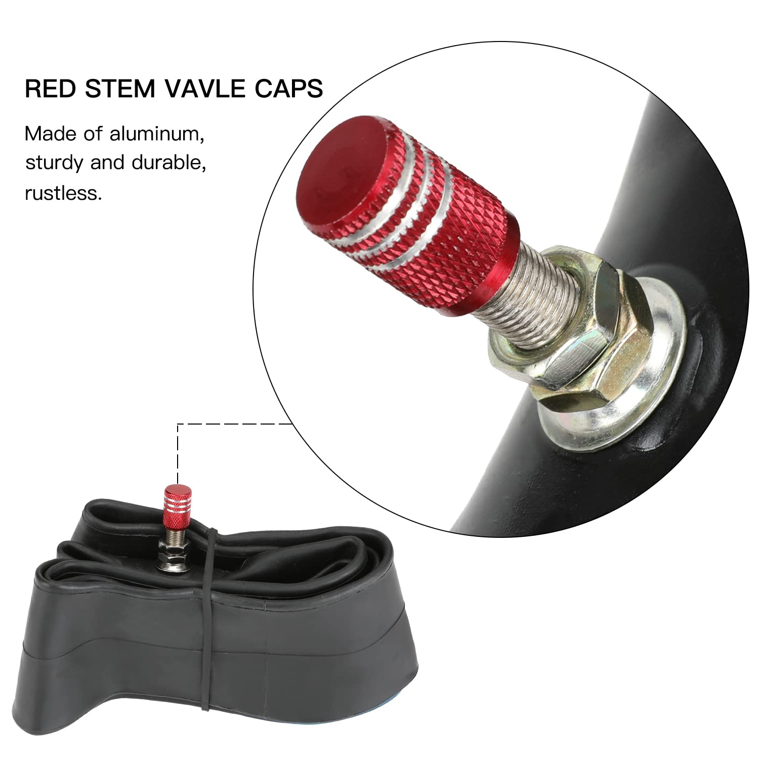 GREHUA repair kit and accessories laid out for quick field puncture fixes