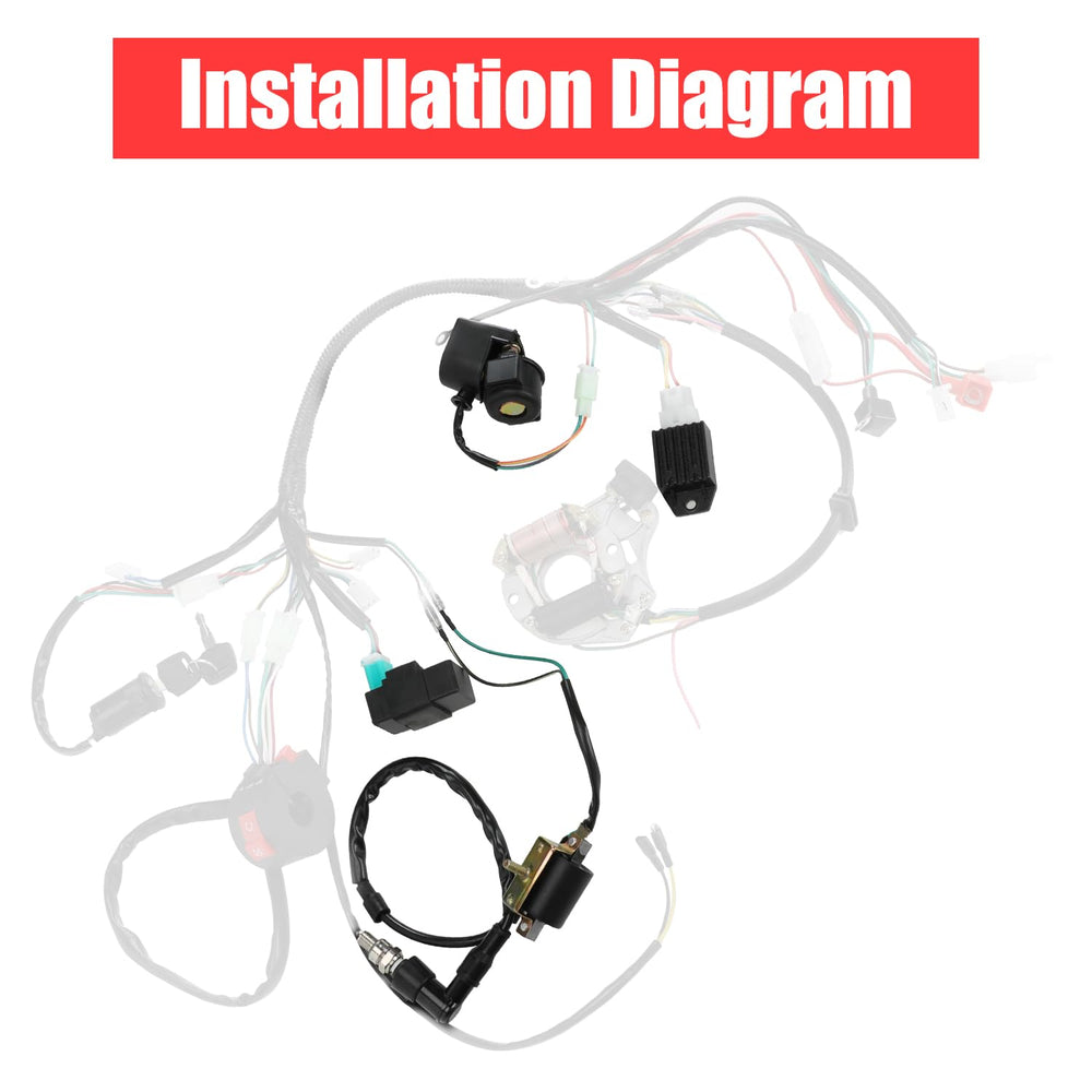 GREHUA starter solenoid side view for dependable starter engagement