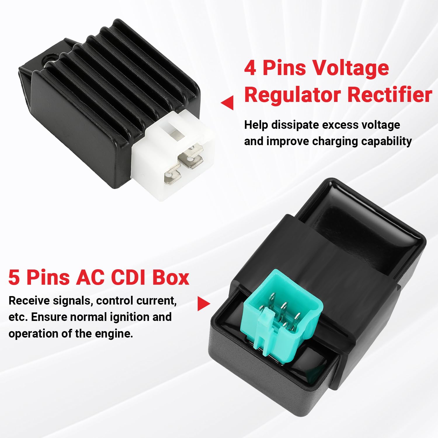 GREHUA voltage regulator label detail ensuring stable charging performance