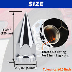 GREPSPUD chrome-plated surface detail showing glossy finish and long-lasting shine