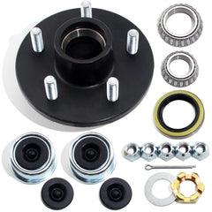GREPSPUD front hub assembly showing bolt pattern and protective finish benefits
