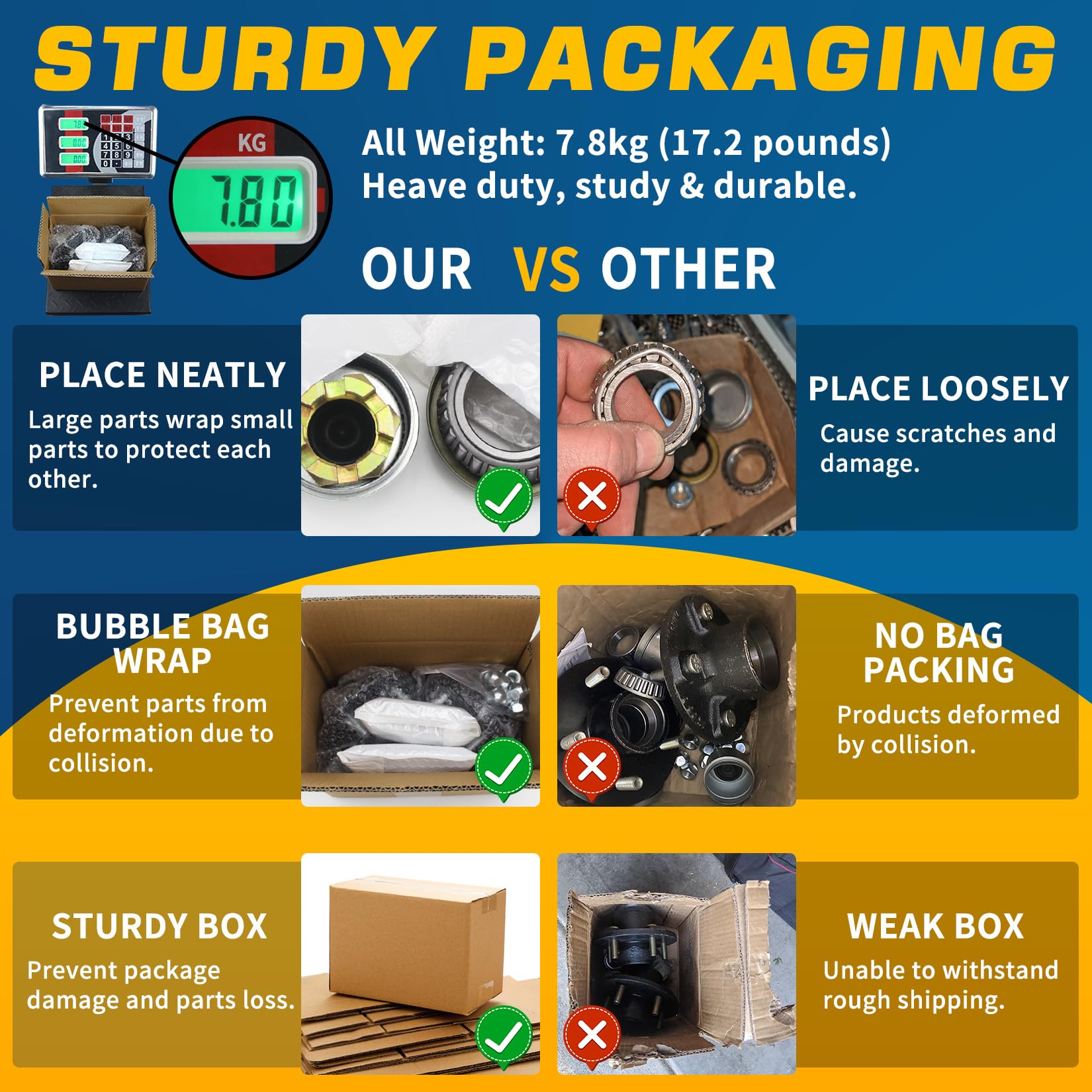 GREPSPUD full hardware layout with all included parts organized