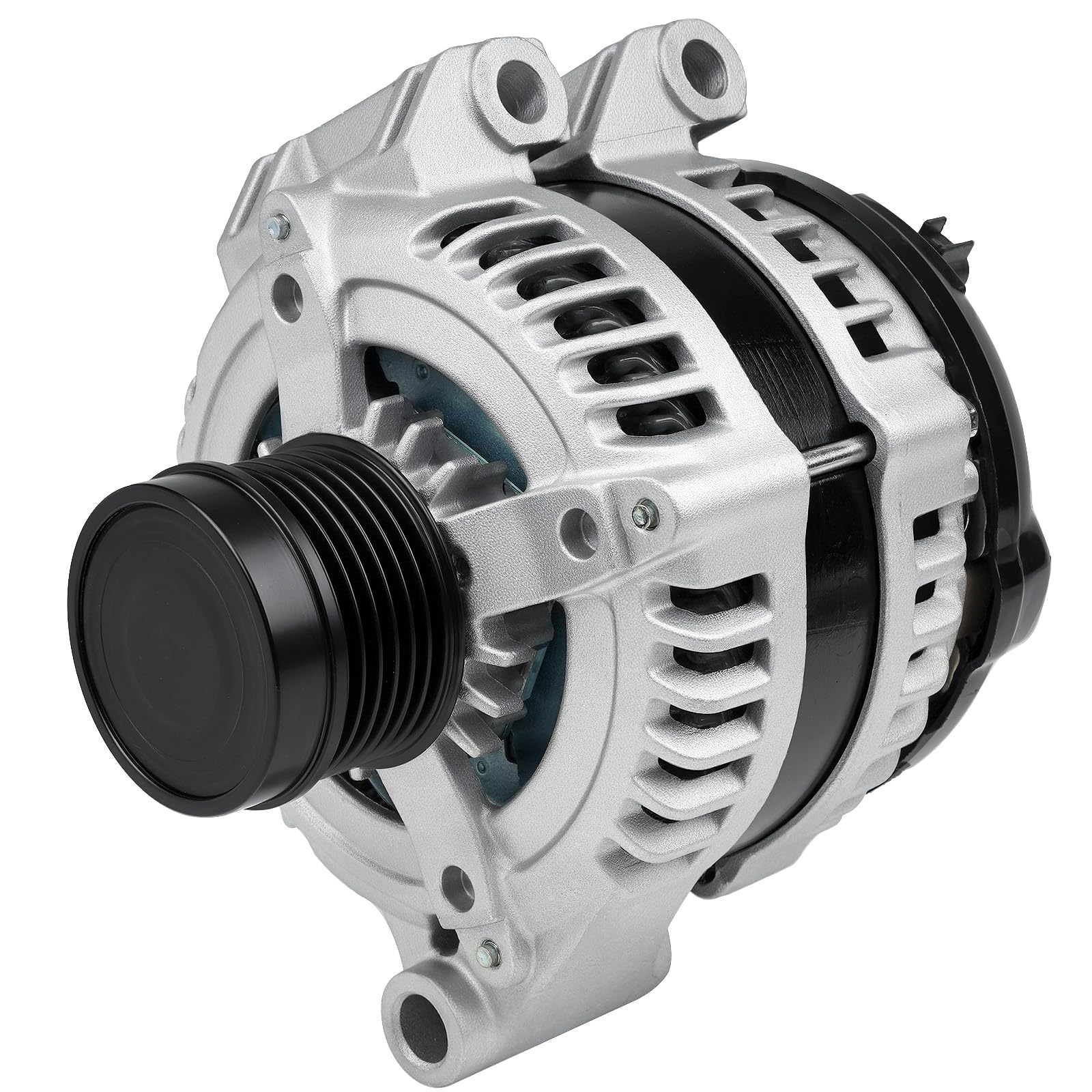 Grezuton alternator front view showing mounting and fit for easy replacement