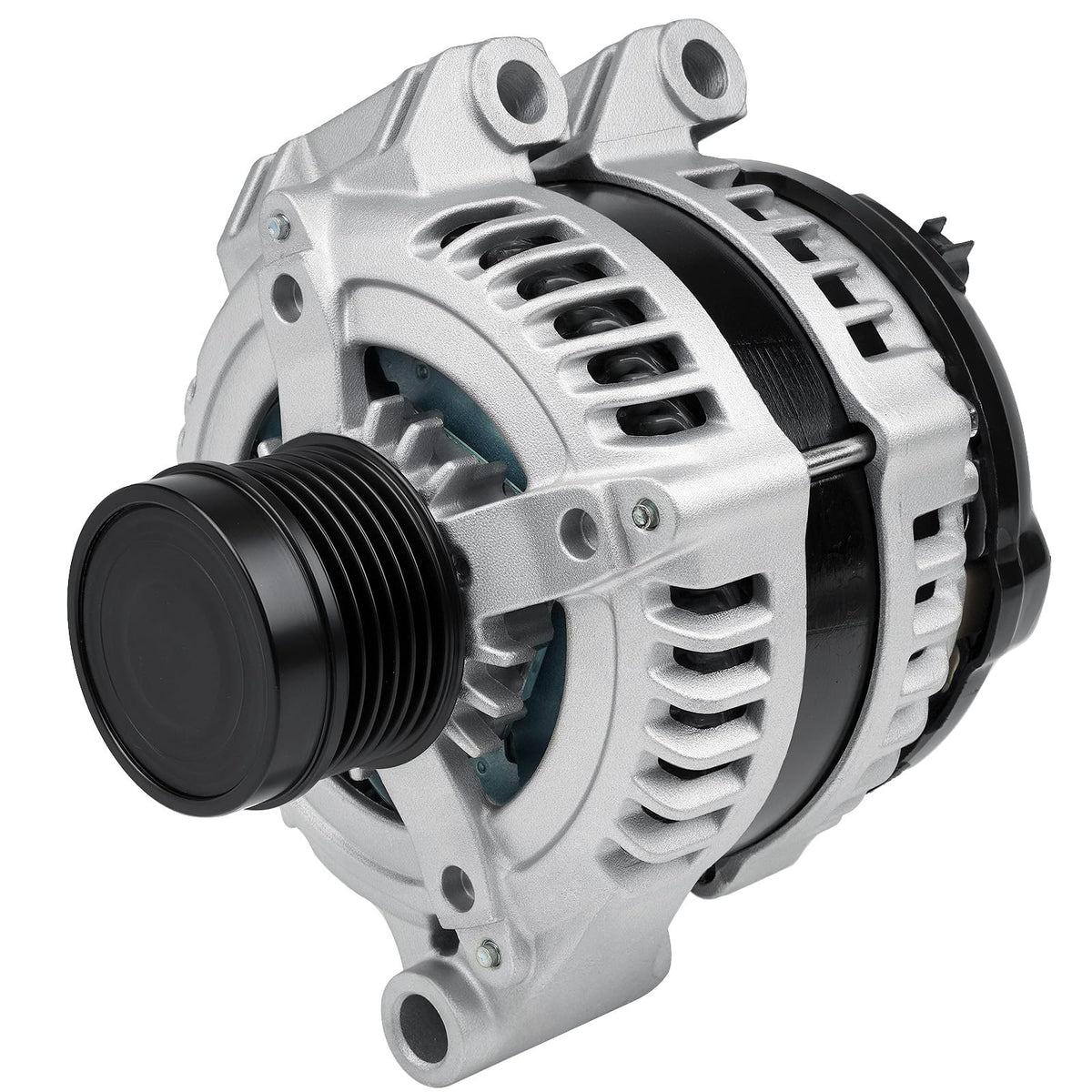 Grezuton alternator front view showing mounting and fit for easy replacement