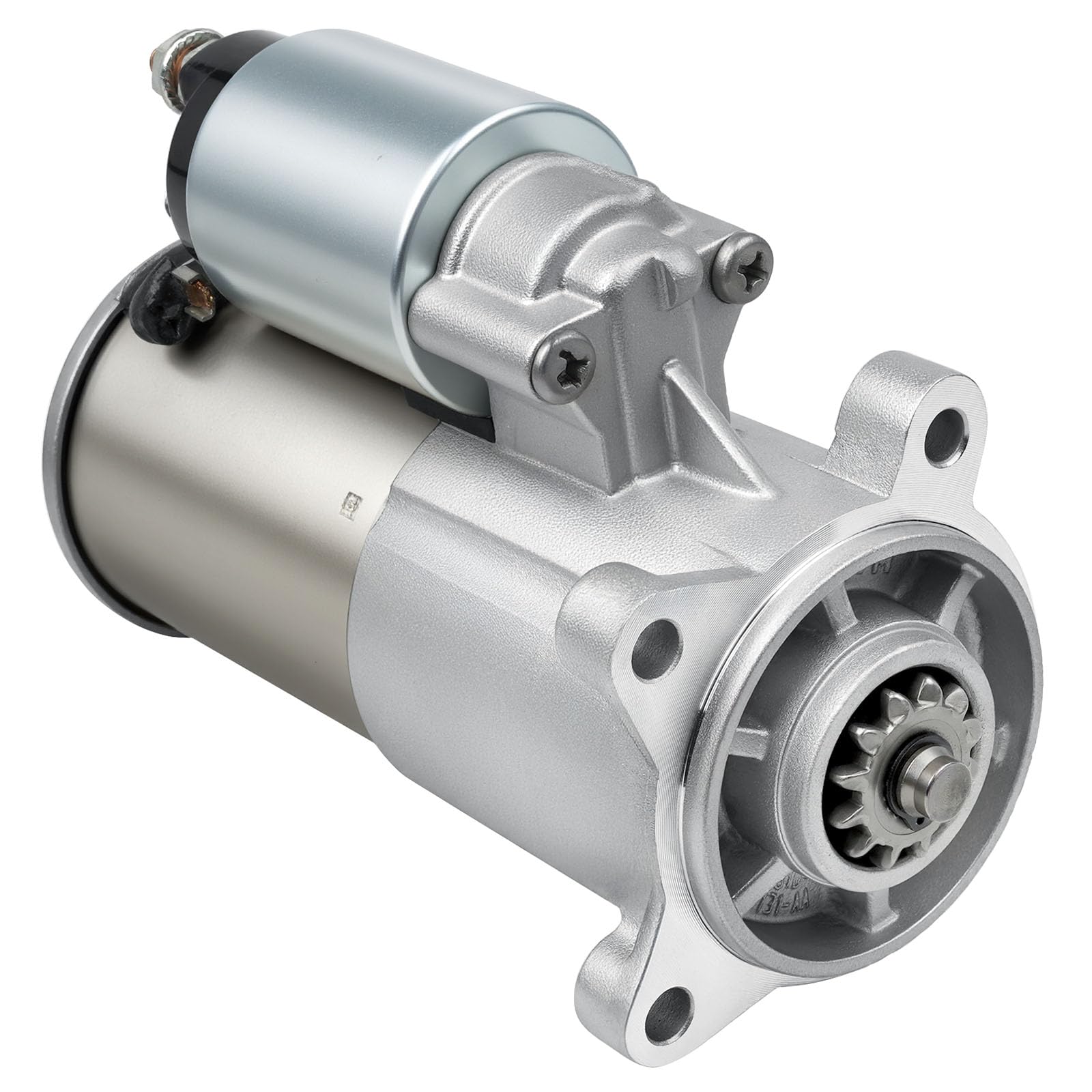 Grezuton front view showing starter housing and mounting, reliable fitment