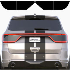 GRIDREADY front taillight overview showing seamless smoked finish and enhanced style