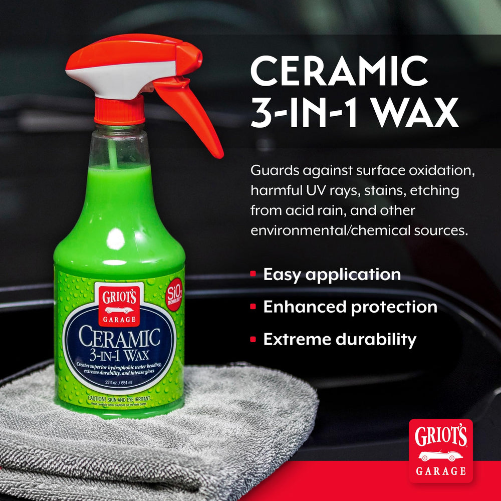 Griot's Garage spray nozzle close-up demonstrating easy application and precise misting