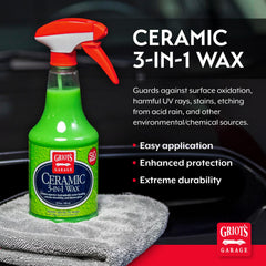 Griot's Garage spray nozzle close-up demonstrating easy application and precise misting